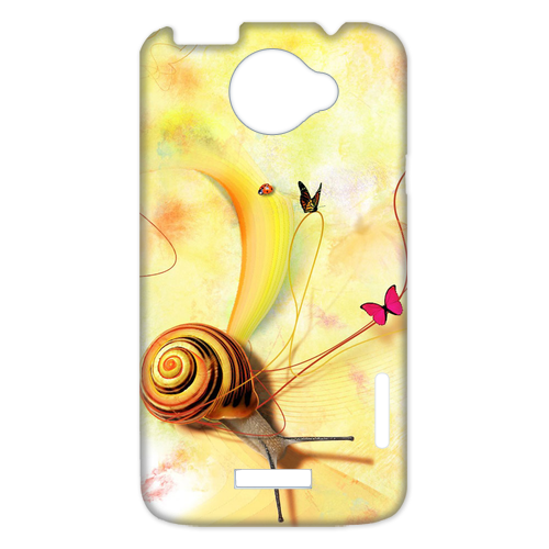 snail with butterfly Case for HTC One X +