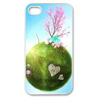 the earth the tree Case for iPhone 4,4S