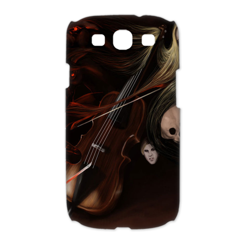 beauty and skeleton Case for Samsung Galaxy S3 I9300 (3D)