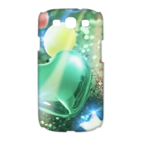 colorful heart Case for Samsung Galaxy S3 I9300 (3D)