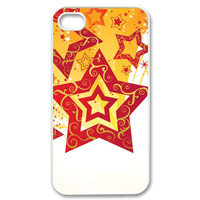 five-pointed stars Case for iPhone 4,4S