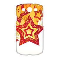 five-pointed stars Case for Samsung Galaxy S3 I9300 (3D)