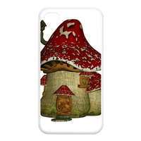 mushroom Case for Iphone 4,4s (TPU)