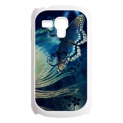 butterfly with the peacock Custom Cases for Samsung Galaxy SIII mini i8190