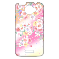 pink flowers Case for HTC One X +