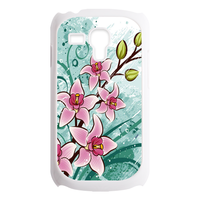 pink flowers with fruit Custom Cases for Samsung Galaxy SIII mini i8190