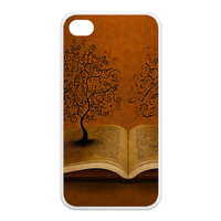 book tree Case for Iphone 4,4s (TPU)