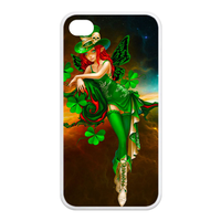 shamrocks Case for Iphone 4,4s (TPU)