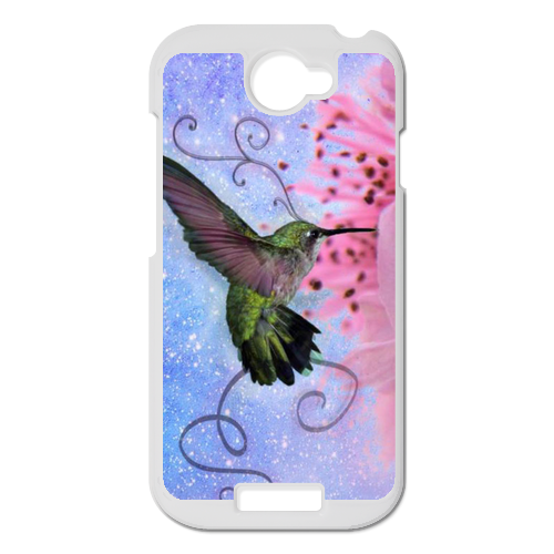 bird with flower Personalized Case for HTC ONE S