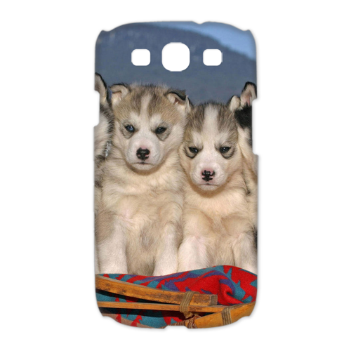 dog brothers Case for Samsung Galaxy S3 I9300 (3D)