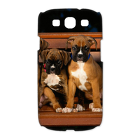 dog family at home Case for Samsung Galaxy S3 I9300 (3D)