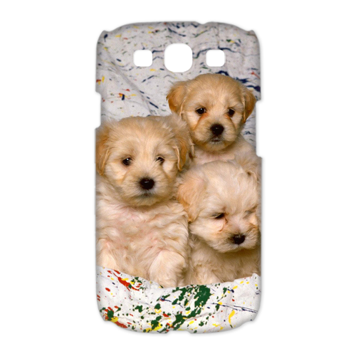 dog family Case for Samsung Galaxy S3 I9300 (3D)