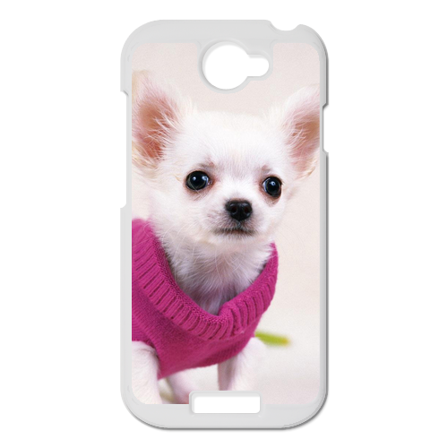 dog in pink dress Personalized Case for HTC ONE S