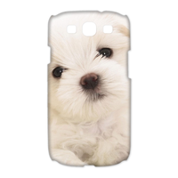 lonely bichon frise Case for Samsung Galaxy S3 I9300 (3D)