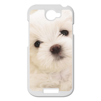 lonely bichon frise Personalized Case for HTC ONE S