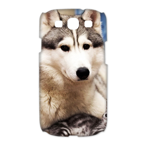 the dog at home Case for Samsung Galaxy S3 I9300 (3D)