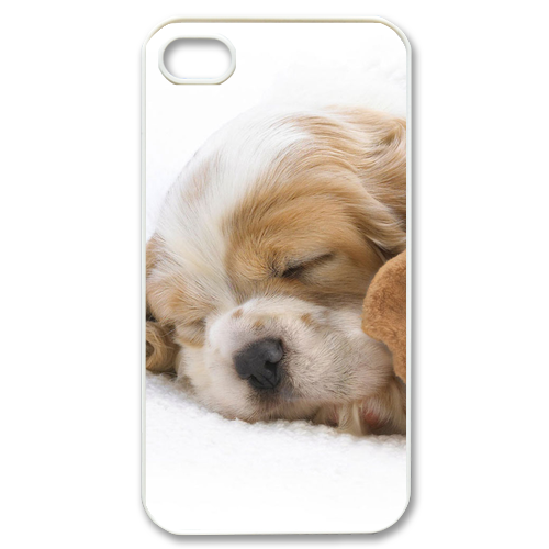 dog and doll Case for iPhone 4,4S