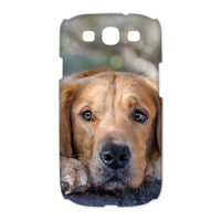 looking forward dog Case for Samsung Galaxy S3 I9300 (3D)
