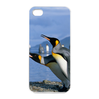 penguins Charging Case for Iphone 4