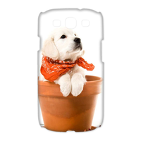 self-confident dog Case for Samsung Galaxy S3 I9300 (3D)