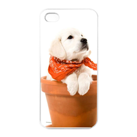 self-confident dog Charging Case for Iphone 4