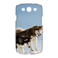 siberian husky Case for Samsung Galaxy S3 I9300 (3D)