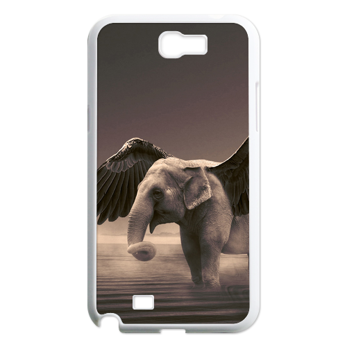 the elephant flying Case for Samsung Galaxy Note 2 N7100