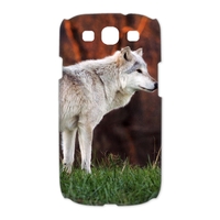 white shepherd dog Case for Samsung Galaxy S3 I9300 (3D)