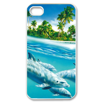 dolphins Case for iPhone 4,4S