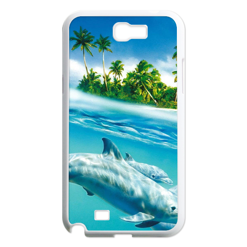 dolphins Case for Samsung Galaxy Note 2 N7100
