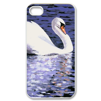 the goose on the water Case for iPhone 4,4S