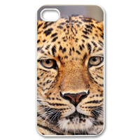 thinking leopard Case for iPhone 4,4S