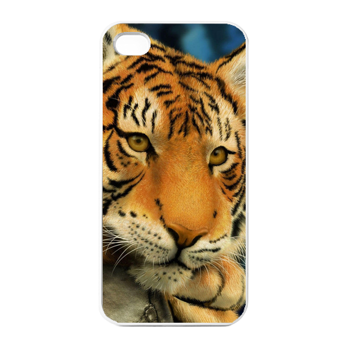 tiger on the tree Charging Case for Iphone 4