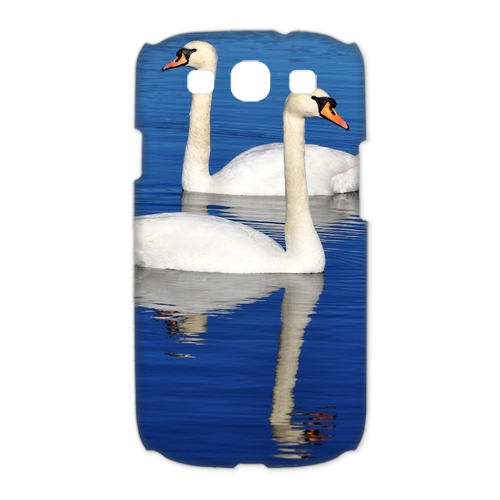 two gooses Case for Samsung Galaxy S3 I9300 (3D)