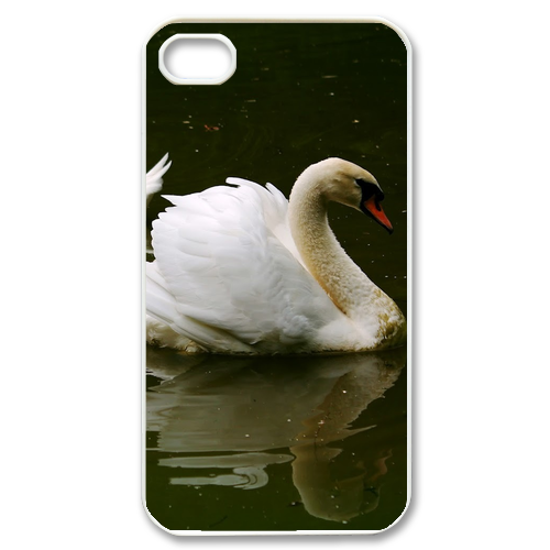 white goose Case for iPhone 4,4S