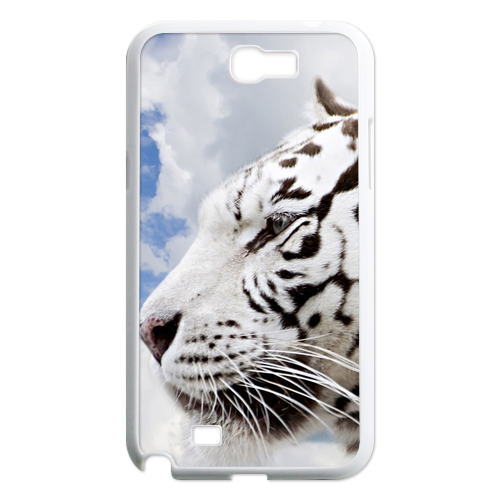 white tiger Case for Samsung Galaxy Note 2 N7100