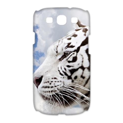 white tiger Case for Samsung Galaxy S3 I9300 (3D)