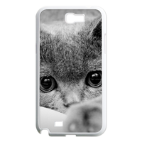 grey cat Case for Samsung Galaxy Note 2 N7100