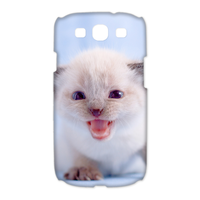 little cat Case for Samsung Galaxy S3 I9300 (3D)