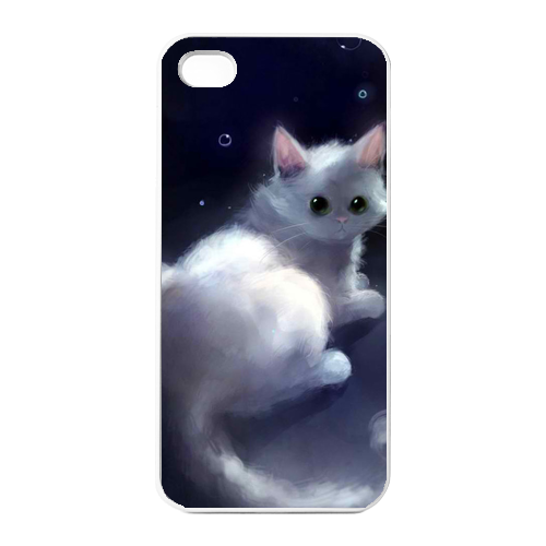 little cat princess Charging Case for Iphone 4