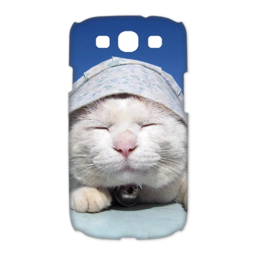 the cat in sunshine Case for Samsung Galaxy S3 I9300 (3D)