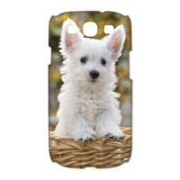 the cat in the basket Case for Samsung Galaxy S3 I9300 (3D)
