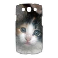 the missing cat Case for Samsung Galaxy S3 I9300 (3D)