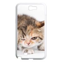 the thinking cat Case for Samsung Galaxy Note 2 N7100