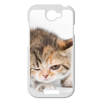 the thinking cat Personalized Case for HTC ONE S