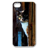 the waiting cat Case for iPhone 4,4S