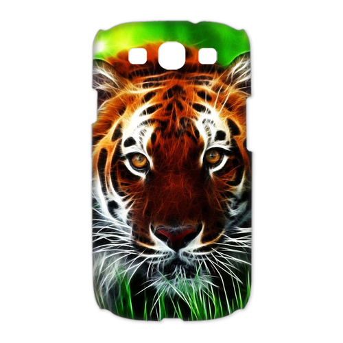 tiger in the grass Case for Samsung Galaxy S3 I9300 (3D)