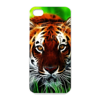 tiger in the grass Charging Case for Iphone 4