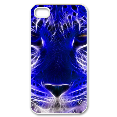 tiger in the light Case for iPhone 4,4S