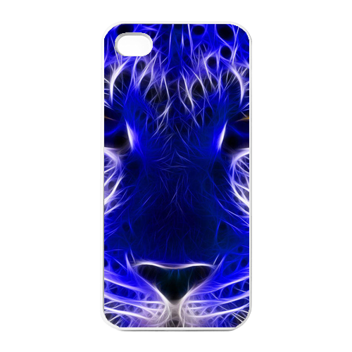 tiger in the light Charging Case for Iphone 4